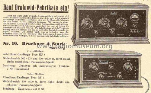 HU8; Lumophon, Bruckner & (ID = 857792) Radio