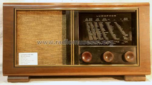 WD406; Lumophon, Bruckner & (ID = 2613256) Radio