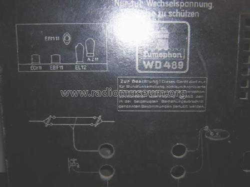 WD489; Lumophon, Bruckner & (ID = 91654) Radio