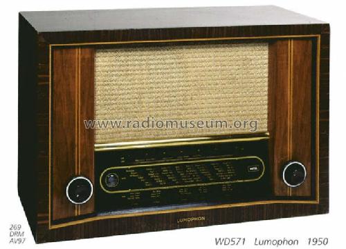 WD571US2; Lumophon, Bruckner & (ID = 461) Radio