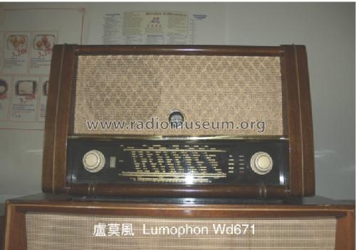 WD671; Lumophon, Bruckner & (ID = 869105) Radio