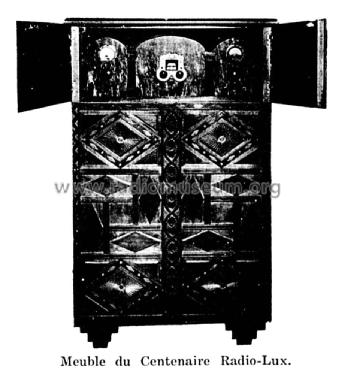 Meuble du Centenaire ; Radio-Lux, René (ID = 1845392) Radio