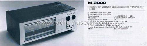 M-2000; Luxman, Lux Corp.; (ID = 579941) Ampl/Mixer
