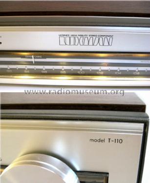 Ultimate High Fidelity Stereo Component T-110U; Luxman, Lux Corp.; (ID = 1225584) Radio