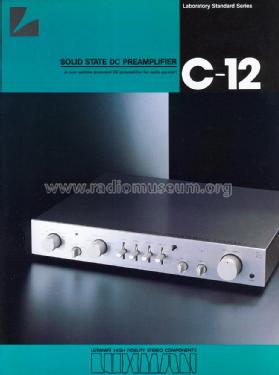 C-12; Luxman, Lux Corp.; (ID = 1604486) Ampl/Mixer