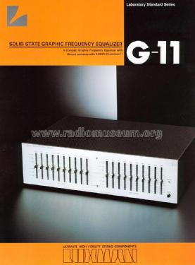 G-11; Luxman, Lux Corp.; (ID = 1604489) Ampl/Mixer