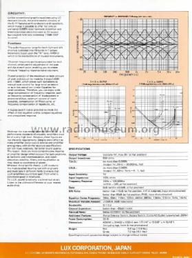 G-11; Luxman, Lux Corp.; (ID = 1604490) Ampl/Mixer