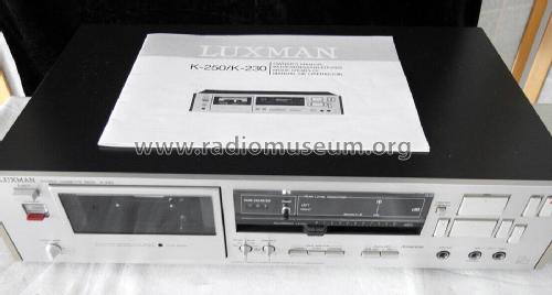 K-230; Luxman, Lux Corp.; (ID = 2867016) Enrég.-R