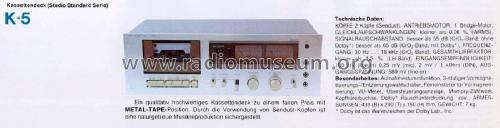 K-5; Luxman, Lux Corp.; (ID = 1874545) Ton-Bild