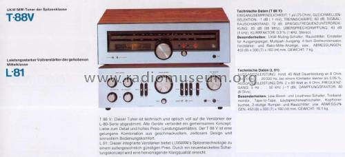 T-88V; Luxman, Lux Corp.; (ID = 1871591) Radio