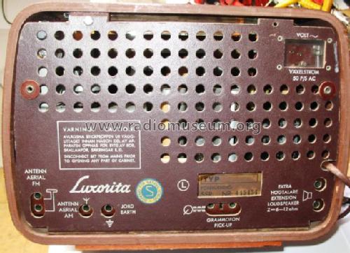 Luxorita 3491 W; Luxor Radio AB; (ID = 1298182) Radio