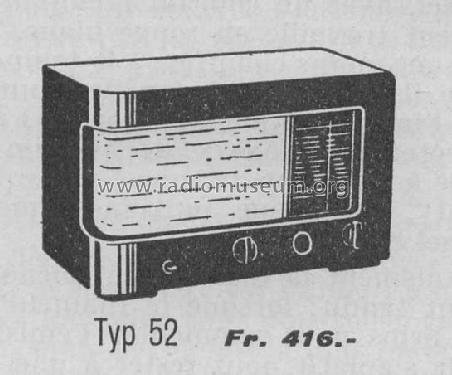 52W; Luxor Radio AB; (ID = 353926) Radio