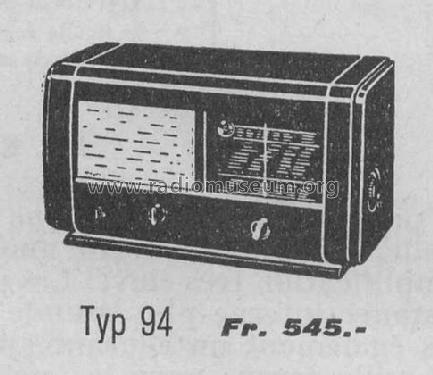 94W; Luxor Radio AB; (ID = 353930) Radio