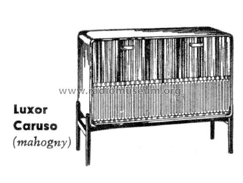 Caruso 3412W Ch= 5707W; Luxor Radio AB; (ID = 584349) Radio