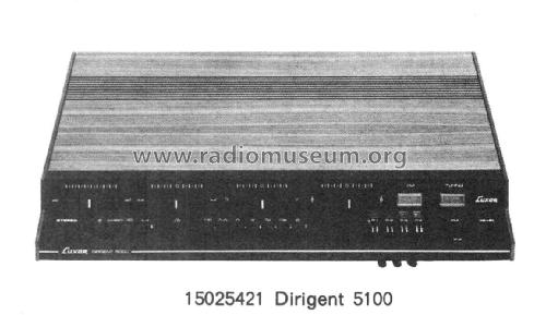 Dirigent 5100 15025421; Luxor Radio AB; (ID = 2743434) Radio