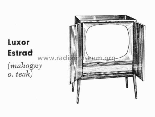 Estrad TV 53607; Luxor Radio AB; (ID = 584342) Television