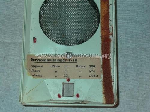 F-10; Luxor Radio AB; (ID = 1948874) Radio