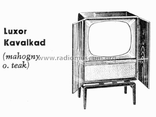 Kavalkad TV 53608; Luxor Radio AB; (ID = 584341) Television