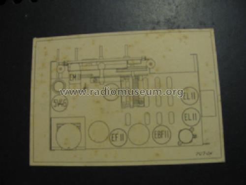 Musiktruhe 707GW; Luxor Radio AB; (ID = 1666325) Radio