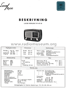 Populär ; Luxor Radio AB; (ID = 1285936) Radio