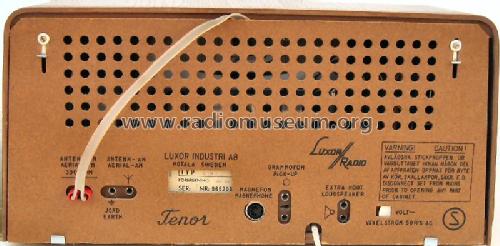 Tenor 4192W; Luxor Radio AB; (ID = 625699) Radio