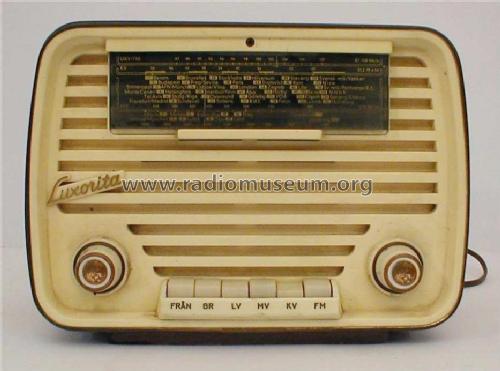 Luxorita 3491 W; Luxor Radio AB; (ID = 95673) Radio
