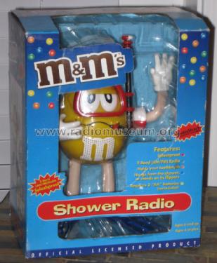 Radioshack Exclusive Colors Splashproof Shower Radio; M&M's World® (ID = 1046606) Radio