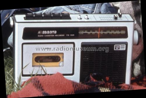 Manta - Radio Cassetten Recorder TTR 7505; MABA Gebr. Marbach , (ID = 2881955) Radio
