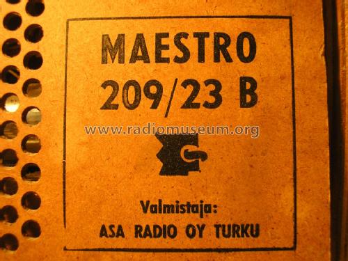 209/23B; Maestro, Turku (ID = 1785814) Television