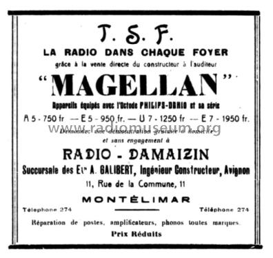 E7; Magellan, A. (ID = 2491386) Radio