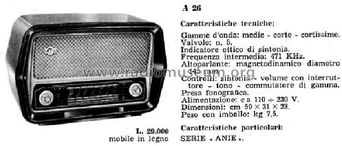 A26; Magnadyne Radio; (ID = 783128) Radio