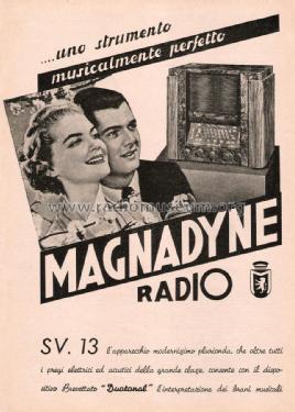 Duotonal SV13; Magnadyne Radio; (ID = 2411370) Radio