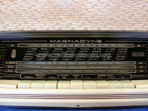 MD6012; Magnadyne Radio; (ID = 306567) Radio