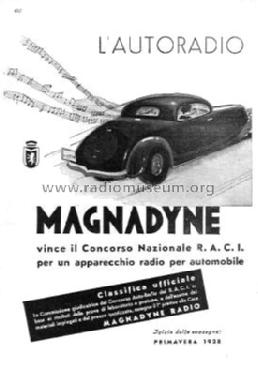 R.A.C.I. ; Magnadyne Radio; (ID = 215809) Car Radio