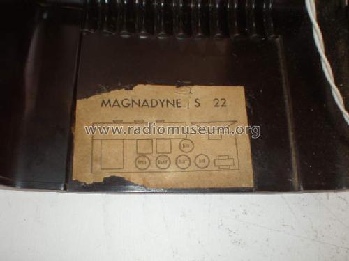 S22; Magnadyne Radio; (ID = 655447) Radio