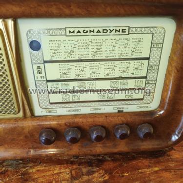 S99; Magnadyne Radio; (ID = 2799755) Radio