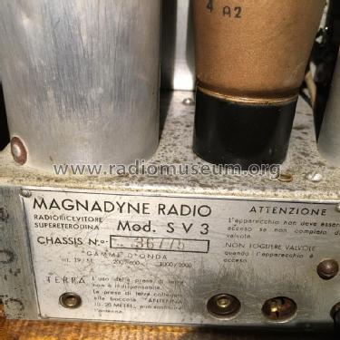 SV3; Magnadyne Radio; (ID = 2593868) Radio