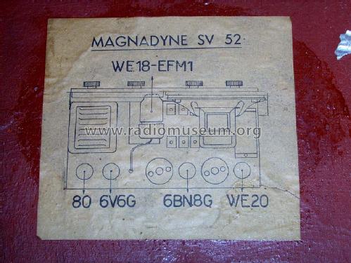 SV52; Magnadyne Radio; (ID = 244121) Radio