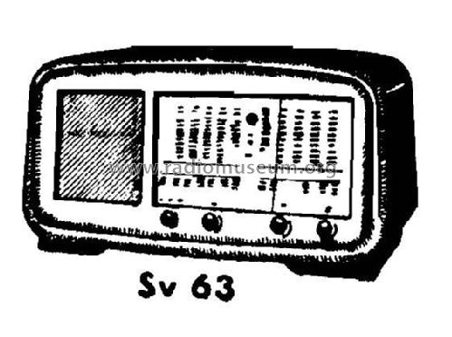 SV63; Magnadyne Radio; (ID = 1401988) Radio