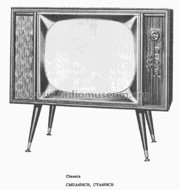 Ch= CMUA458CB 350 Series; Magnavox Co., (ID = 2382946) Fernseh-E