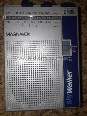 Skywalker D1610; Magnavox Co., (ID = 2243117) Radio