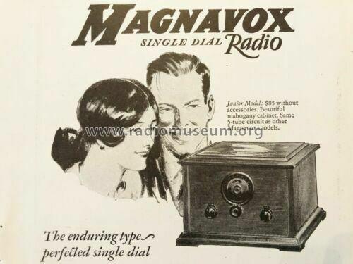 Single Dial 10 Ch= D; Magnavox Co., (ID = 2688898) Radio