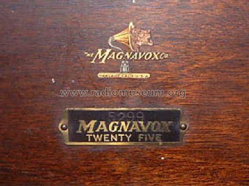 25 Ch= D; Magnavox Co., (ID = 488941) Radio