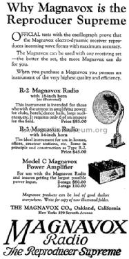 AC-2-C amplifier; Magnavox Co., (ID = 1444935) Ampl/Mixer