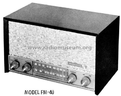 FM-40 ; Magnavox Co., (ID = 530117) Radio