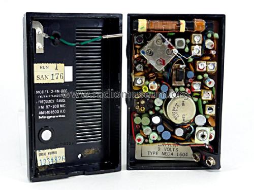 FM-AM Power Transistor 2-FM-806 ; Magnavox Co., (ID = 2189510) Radio