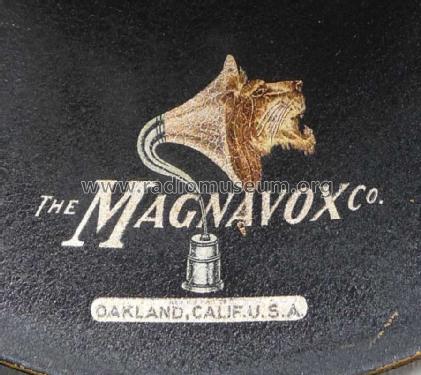 R3D ; Magnavox Co., (ID = 1469775) Speaker-P