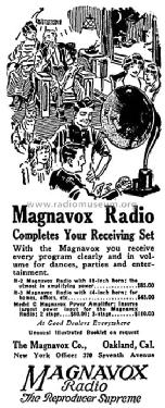 R-3 ; Magnavox Co., (ID = 1444927) Speaker-P