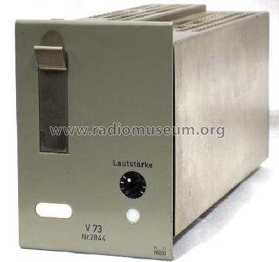 4 Watt Lautsprecherverstärker V73; Maihak AG, H.; (ID = 423997) Ampl/Mixer