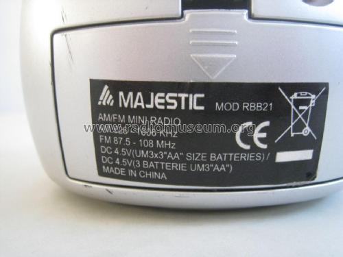 AM/FM Mini Radio RBB21; Majestic, New (ID = 2035159) Radio